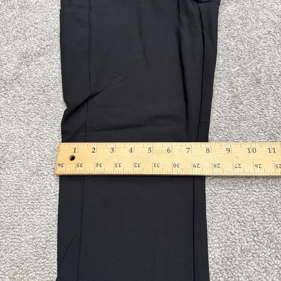 Athleta Wander Slim Cargo Outdoor Pants Womens 12 Black High Rise Stretch 32x28 - Picture 12 of 15